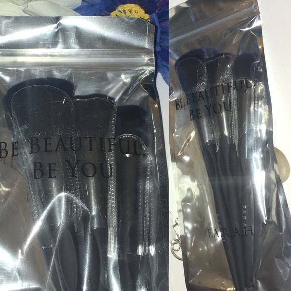 Farah Midnight Collection Professional Makeup Brush Set - Picture 2 of 2